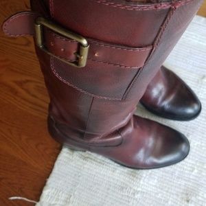Lucky brand leather boots